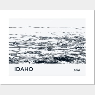 Idaho USA Posters and Art